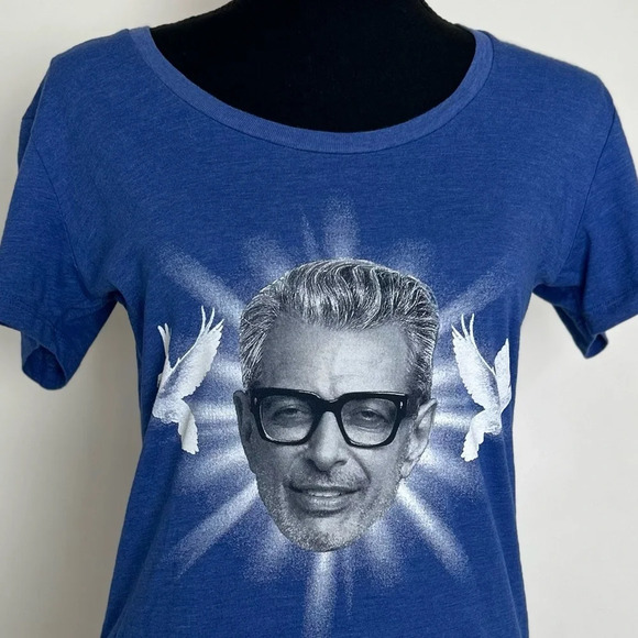 “ZEN GOLDBLUM” Jeff Goldblum Graphic Tee T-shirt Women’s Medium from ModCloth - Picture 8 of 11